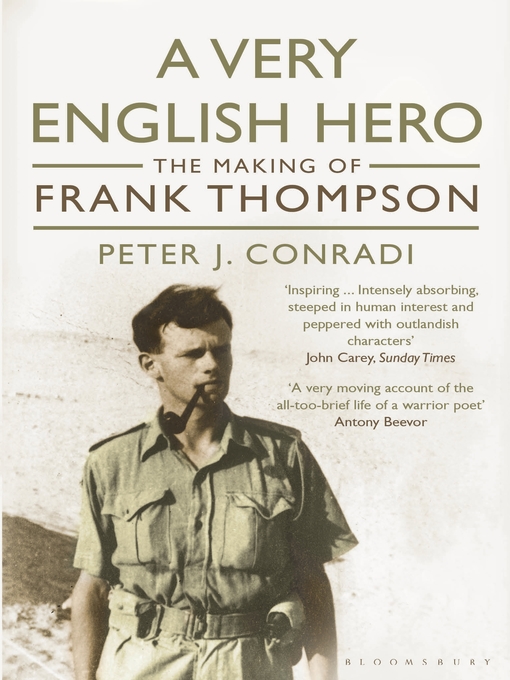 Title details for A Very English Hero by Peter J. Conradi - Available